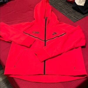 Nike Bright Red Hoodie with Black Details men or women’s